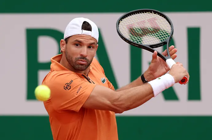 Григор Димитров извън Ролан Гарос