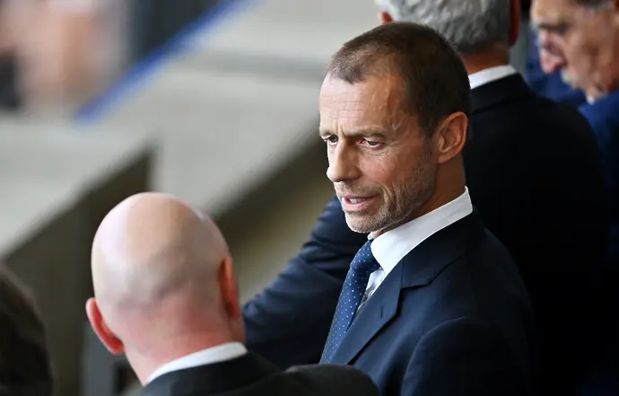 Чеферин критикува съдиите в УЕФА