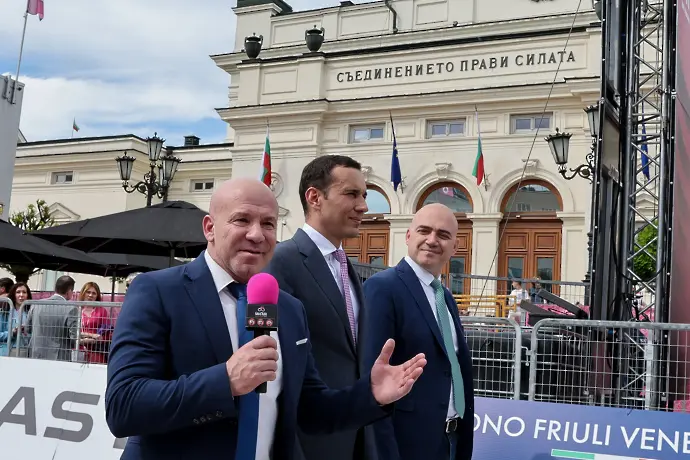 Терзиев за Джирото реклама за България