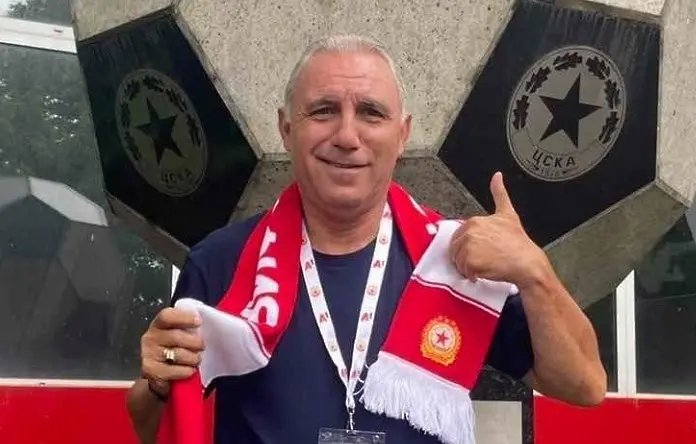 Стоичков надъха ЦСКА преди финала
