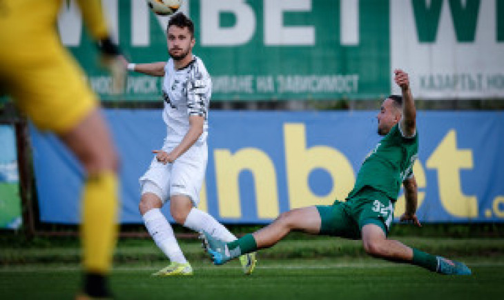Ботев (Враца) - Пирин 1:0 (Развой на срещата по минути)