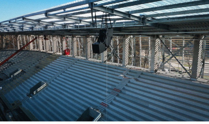 ЦСКА тества озвучителната система на Армията