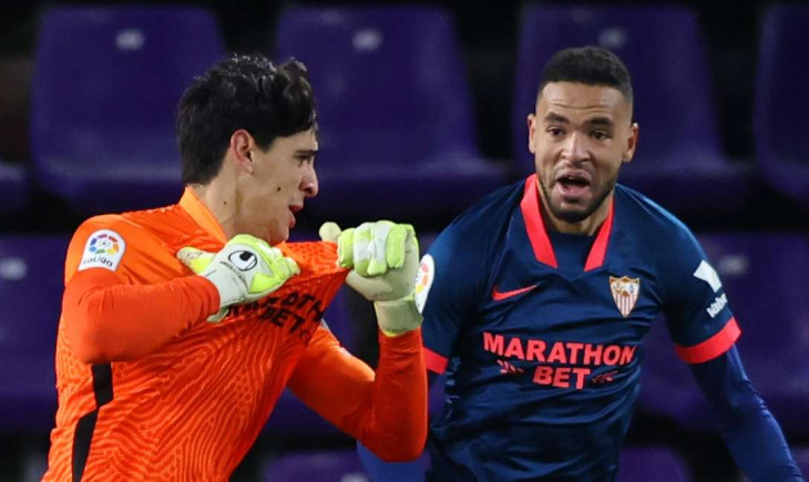 A friendly meeting and a kiss from Bono: En-Nesyri reveals why he did not celebrate his Clasico goal | Goal.com