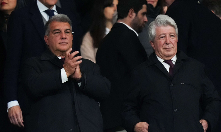 Real Madrid gibi desteğe ihtiyacımız var... Atlético Başkanı: Laporta, Álvarez'in nerede oynayacağını biliyor | Goal.com Türkçe