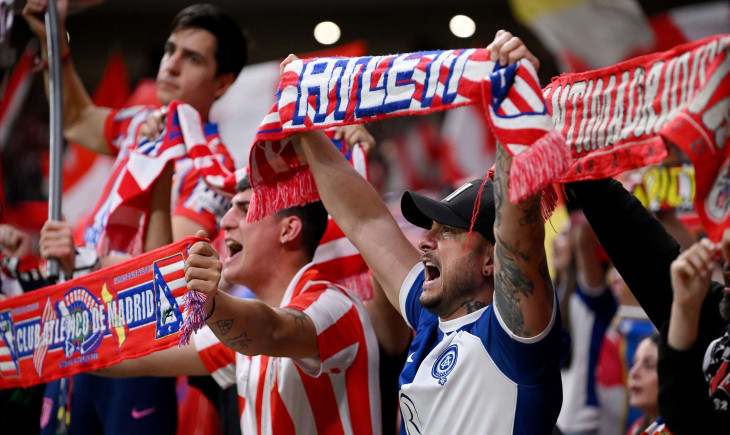 Video: Atlético Madrid fans chant offensive slogans against Islam ahead of the Barcelona clash In the hours before kick-off, supporters gathered in the stadium’s surrounding streets and, as their team prepared to face Barcelona, a section of the crowd lau