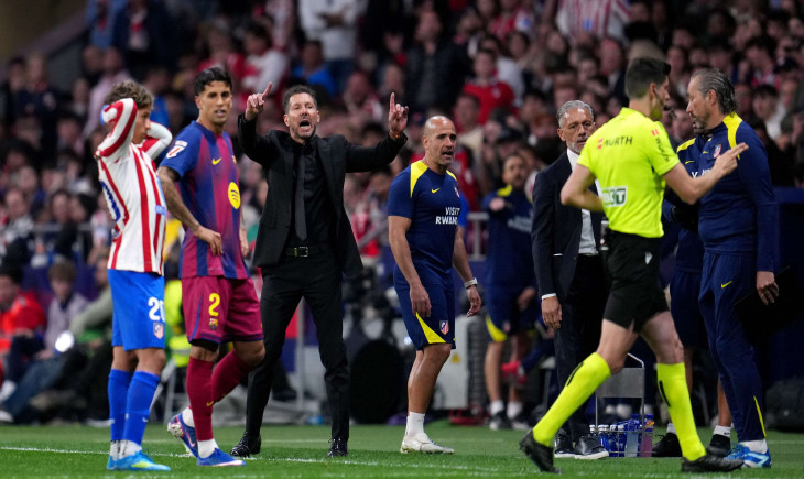 Simeone disagrees with Flick: The footage is clear... and we await an explanation | Goal.com