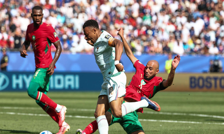 "Sahte penaltı"... Fas-Fransa maçının hakemlerine korkaklık suçlaması | Goal.com Türkçe