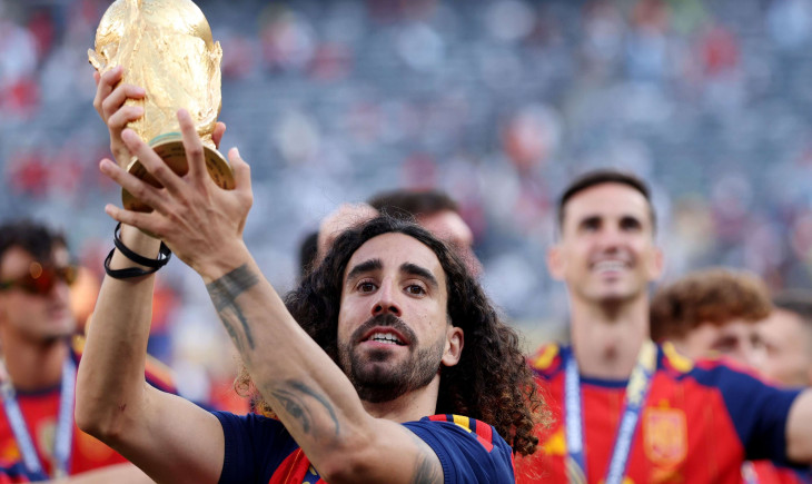 Cucurella beats Spain's stars to it: the first to fulfil his World Cup coronation promise | Goal.com