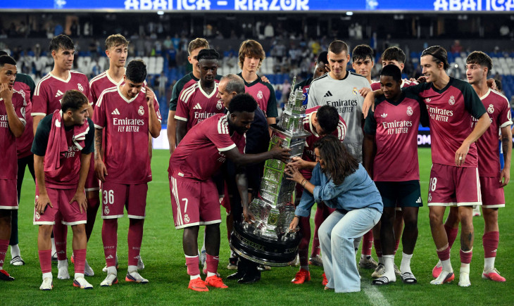 After Real Madrid's title triumph: Vinicius mocks the historic trophy | Goal.com