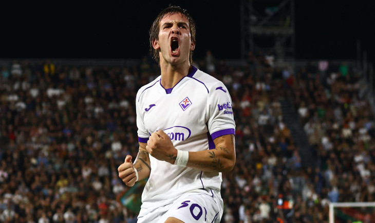 Real Madrid loanee Franco Mastantuono fires Fiorentina to their first win with a hat-trick | Goal.com