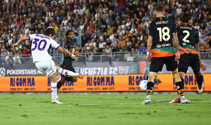 Video: after three quiet matches, Mastantuono finally explodes in the Fiorentina shirt | Goal.com