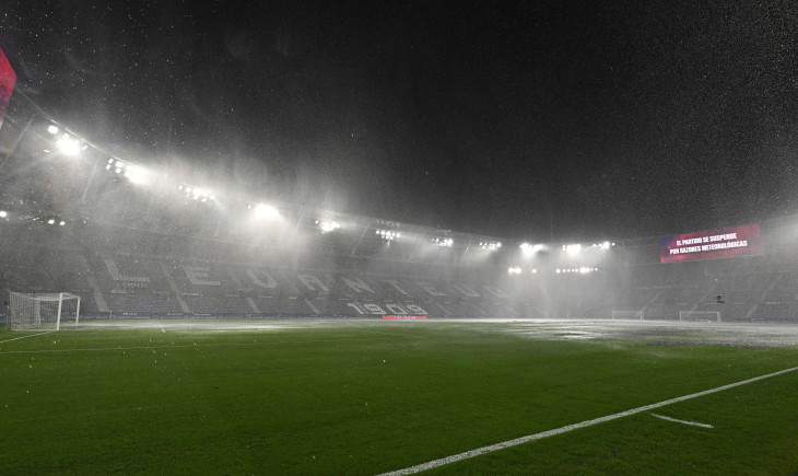 Thirty minutes before kick-off: rain forces cancellation of Levante v Athletic Bilbao in La Liga | Goal.com