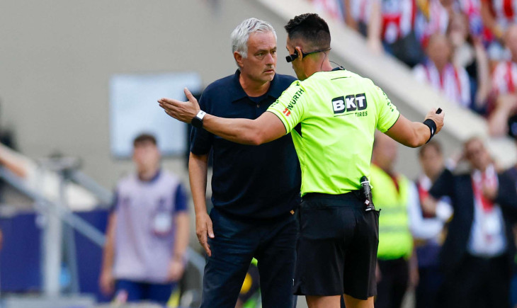 "Refereeing is no excuse": a strongly worded message puts Mourinho in front of the bitter truth after the derby | Goal.com