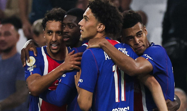 Paris Saint Germain player ratings vs Marseille: Marquinhos rises to settle a fiery Classique as Kvaratskhelia struggles | Goal.com