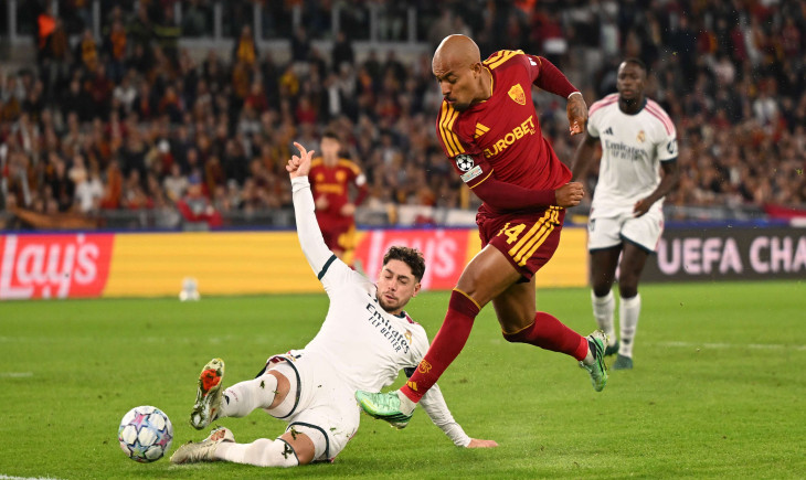 Real Madrid claim extraordinary win over AS Roma, with De Roon and Malen scoring for the Italian side | Goal.com