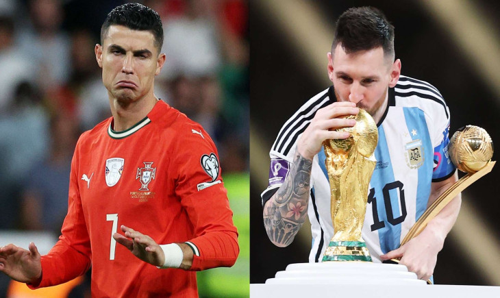 Between Ronaldo's statement and Messi's retirement: who won the Google battle? | Goal.com