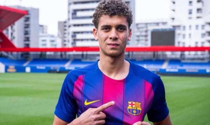 Video: Hamza Abdelkarim shines and scores for Barcelona against Birmingham | Goal.com