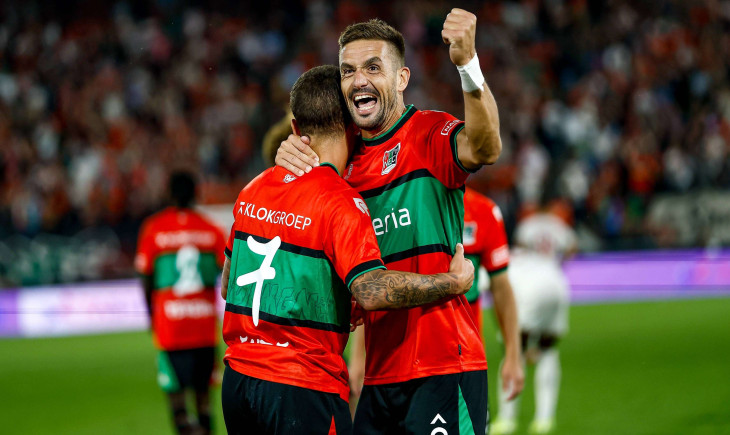 NEC see off Olympiakos after a nerve-racking extra time period and are in the Champions League play-offs | Goal.com