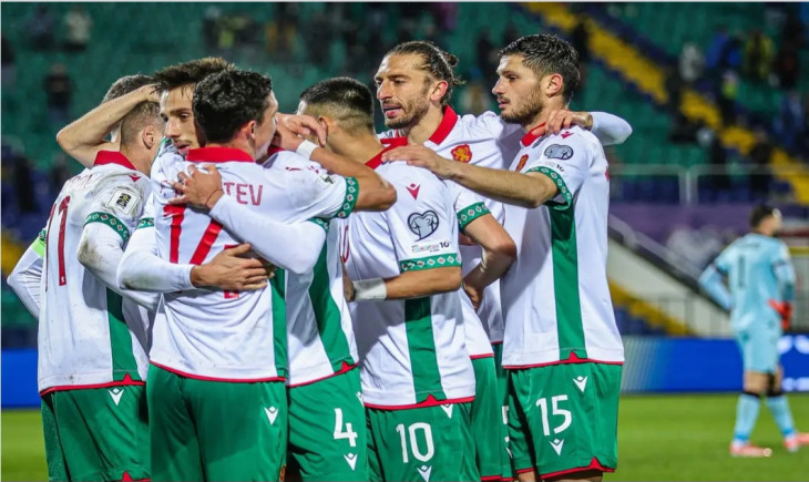 България прогресира в ранглистата на ФИФА