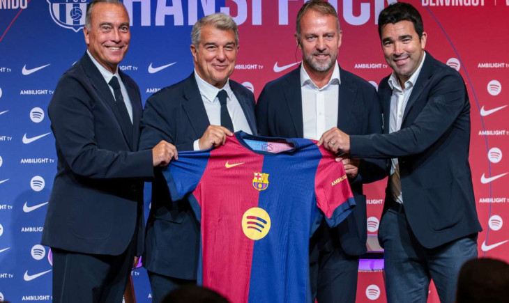 In video: The man of big deals meets Barcelona officials, with two urgent files on the table | Goal.com