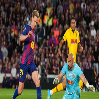 Frenkie de Jong returned to action for FC Barcelona, delivering a superb assist in Sunday’s won derby | Goal.com