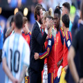 Video: Controversial image between Ramos and Messi | Goal.com