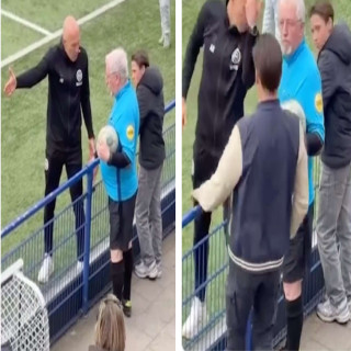 Arjen Robben shoves Wilfred Genee on an amateur pitch, snapping, “Mind your own business!” | Goal.com