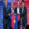 In video: The man of big deals meets Barcelona officials, with two urgent files on the table | Goal.com